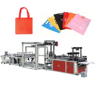 calidad  F600 Non Woven Fabric Vest Bag Making Machine With Auto Punching fábrica